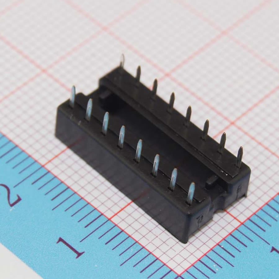 Set 15pcs chân cắm 16 chốt DIP IC