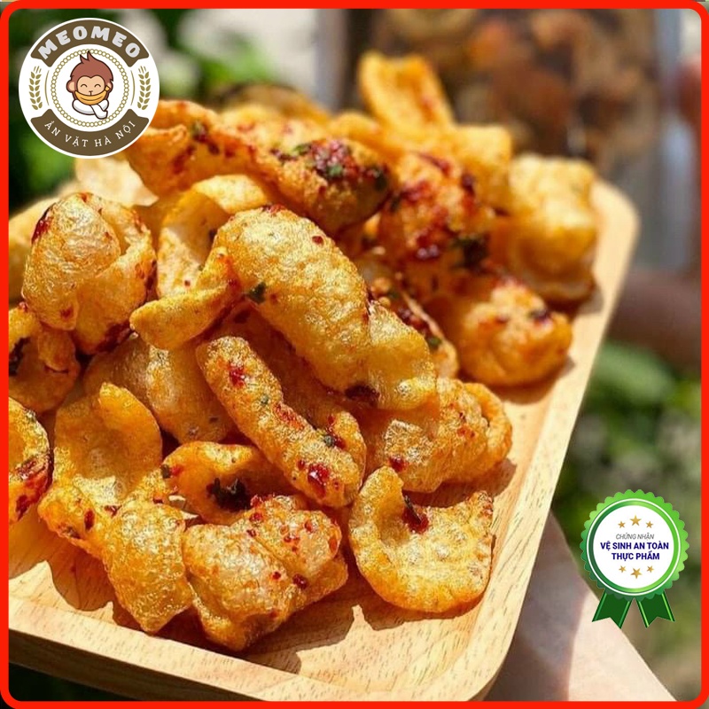 Da heo mắm hành 160g MEOMEO đồ ăn vặt Hà Nội vừa ngon vừa rẻ, tốt cho sức khỏe, ít béo | BigBuy360 - bigbuy360.vn