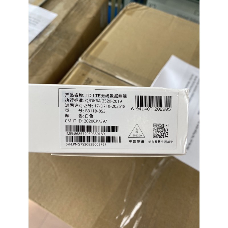 Bộ phát wifi Huawei B311B-853 Ver Mới 4 Cổng Lan So vơis B311As-853 Trươcs chỉ 1 Wan/Lan  Tốc độ Wifi 300Mb 3G/4G 150Mb | BigBuy360 - bigbuy360.vn