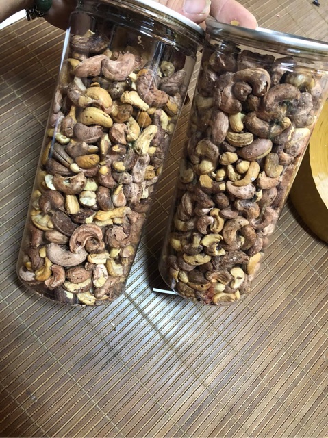 1Kg hạt điều bể đôi rang muối Bình Phước hàng loại 1