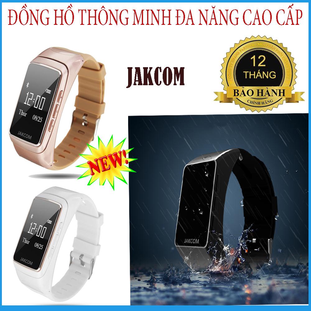 Đồng Hồ Thông Minh, Đồng Hồ Kiêm Tai Nghe Bluetooth Jackcom Chống Nước, Hàng Cao Cấp,Có Thể Tách Ra Như 1 Tai Nghe