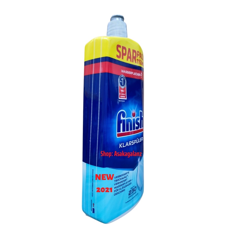 Nước làm bóng Finish 1150ml [MỚI 2021] - Chính Hãng