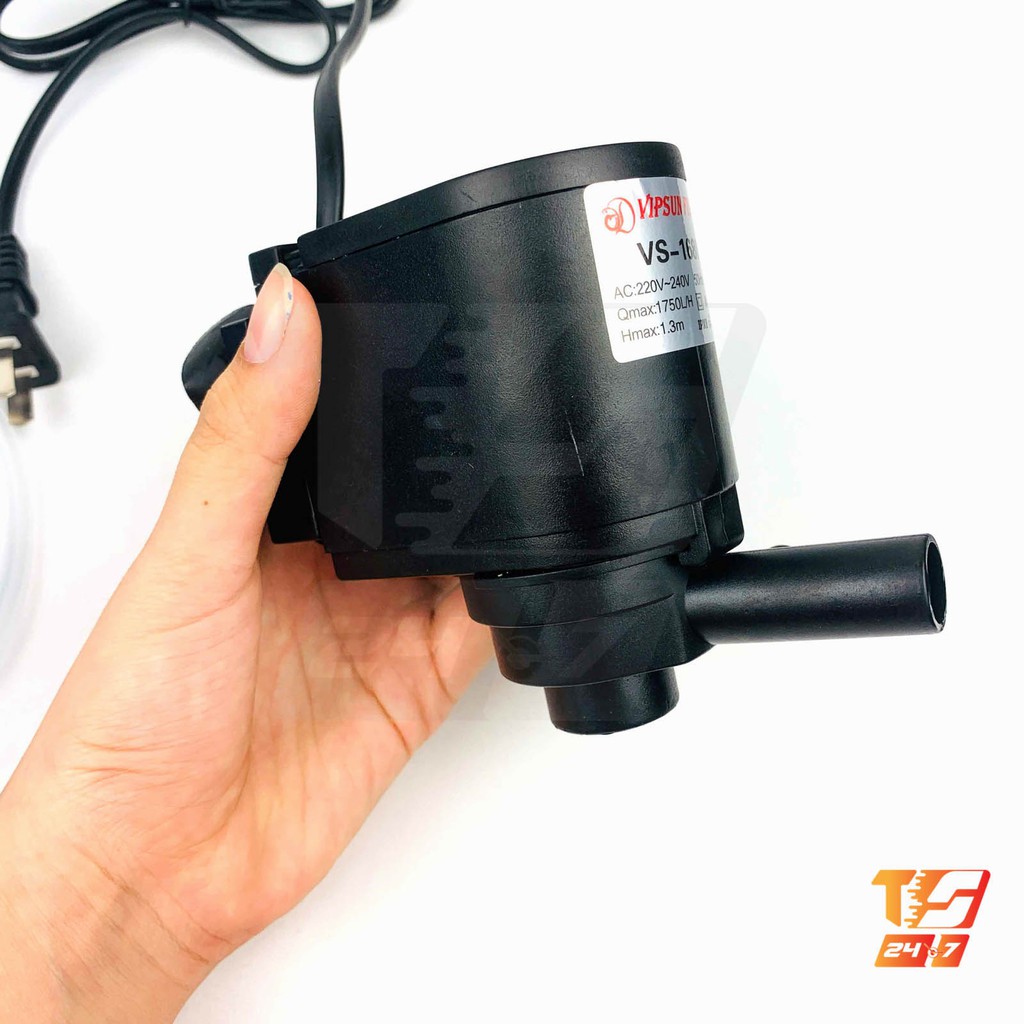 Máy Bơm Lọc Nước Hồ Cá 25W VS-1680 - Máy Lọc Nước Bể Cá Vipsun