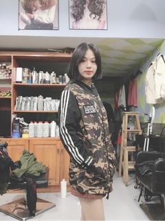 Áo bomber nữ