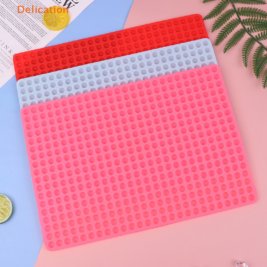 1 Khuôn Silicone Làm Bánh Hình Bán Cầu Mini Diy