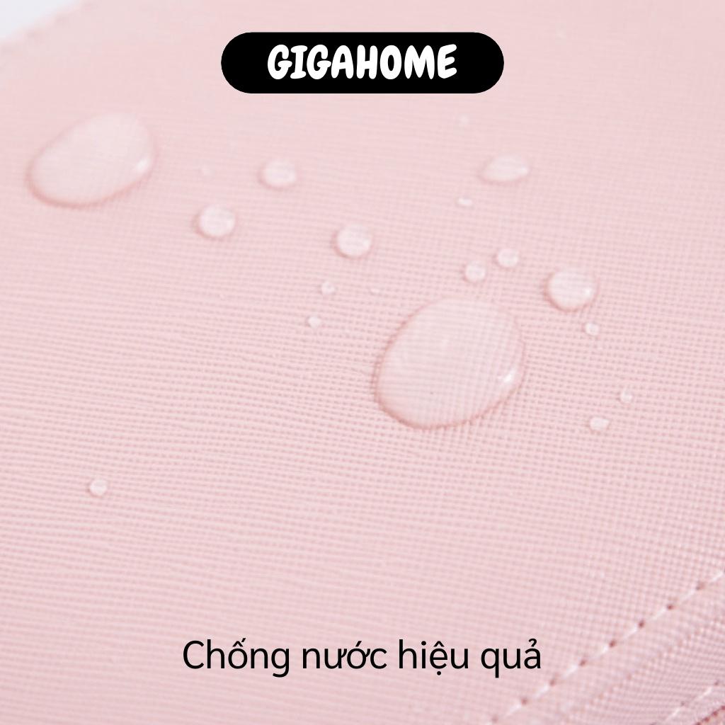 Hộp Đựng Trang Sức GIGAHOME Hộp Lưu Trữ Dây Chuyền, Khuyên Tai, Nhẫn Có Gương Bọc Da Pu 9506