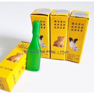 THUỐC NHỎ GÁY TRỊ VE RẬN CHO CHÓ MÈO