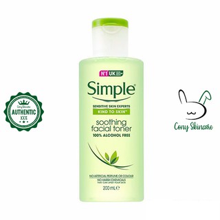 Nước hoa hồng simple -Simple Kind To Skin Soothing Facial Toner 200ml