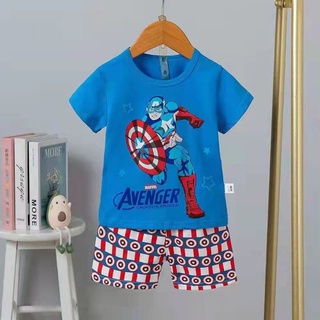 bộ cotton xuất hàn hè bé trai/gái