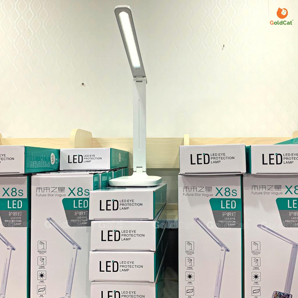Đèn học chống cận cao cấp, thiết kế gấp gọn linh hoạt, 3 chế độ chiếu sáng bảo vệ mắt - GOLDCAT D02