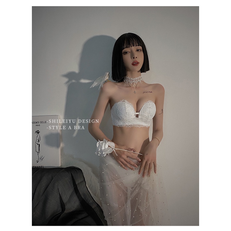 ÁO CÚP NGỰC HỞ LƯNG Dây Trong Dây Ngang Chống Tụt