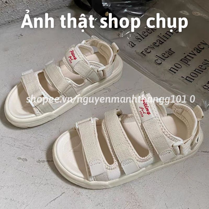 Sandal nữ Hoa Cúc Fiting 3 Quai Hậu Học Sinh Nữ Giá Rẻ