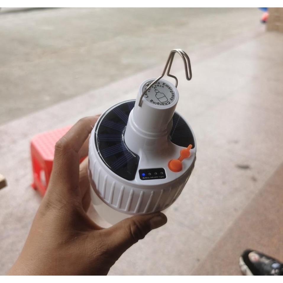 Đèn Led tích điện năng lượng mặt trời 5 chế độ