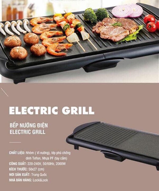Bếp nướng Lock& Lock