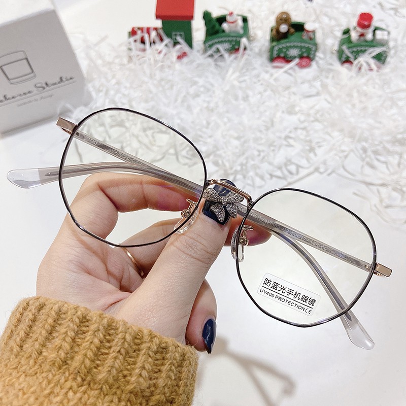 Mắt Kính Gọng Tròn Chống Ánh Sáng Xanh Jz5503 | BigBuy360 - bigbuy360.vn