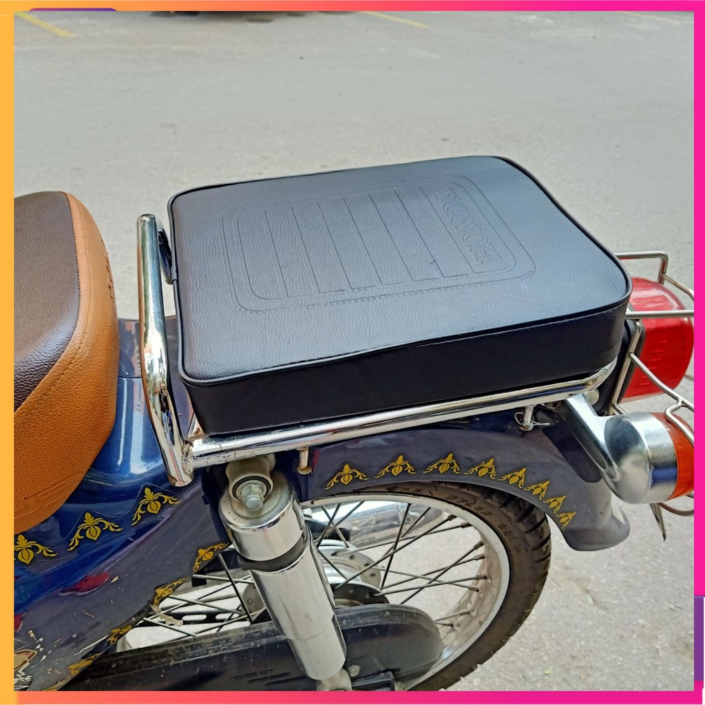 Yên xe cub hàng loại dày da simili 3 lớp ép nhiệt bền chắc