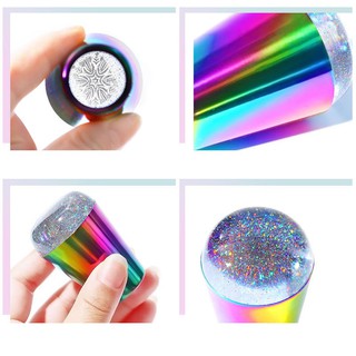 Dụng cụ in móng tay đầu silicone