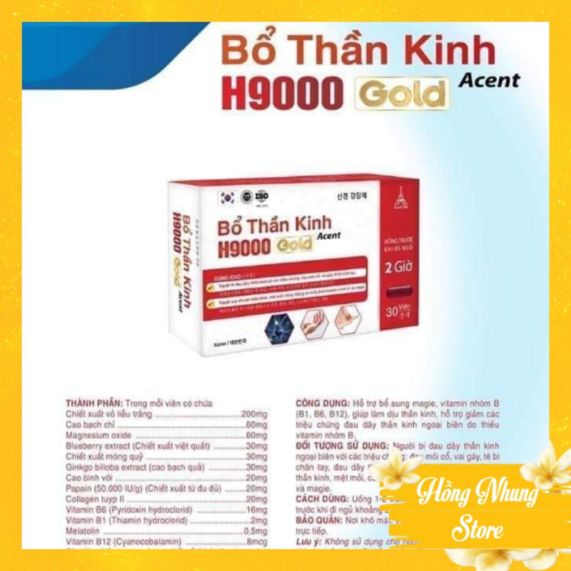 Bổ thần kinh H9000