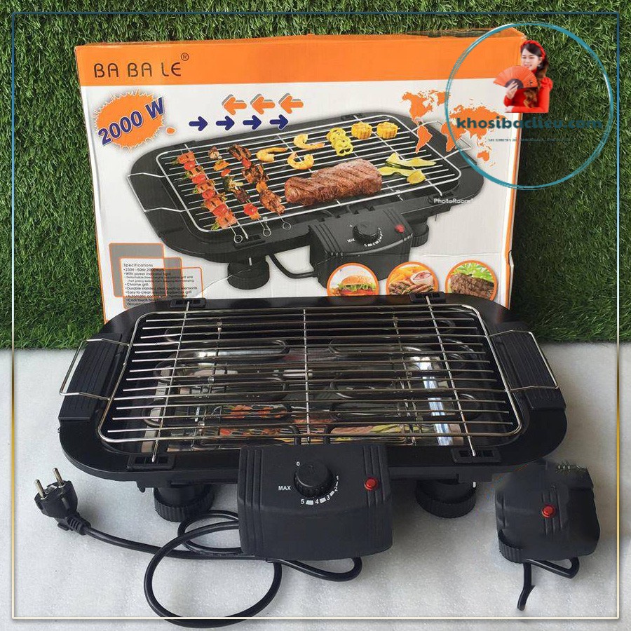 BẾP NƯỚNG ĐIỆN KHÔNG KHÓI ELECTRIC BARBECUE GRILL (HÀNG LOẠI 1) HÀNG CHUẨN