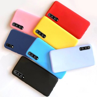 Ốp điện thoại màu kẹo mềm cho Samsung Galaxy A10 A20 A30S A50 A50S A01 A11 A70