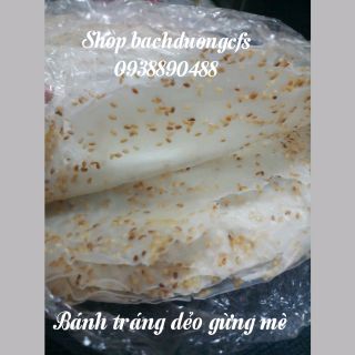 Freeship99k! Bánh tráng dẻo gừng mè siêu hot Tây Ninh
