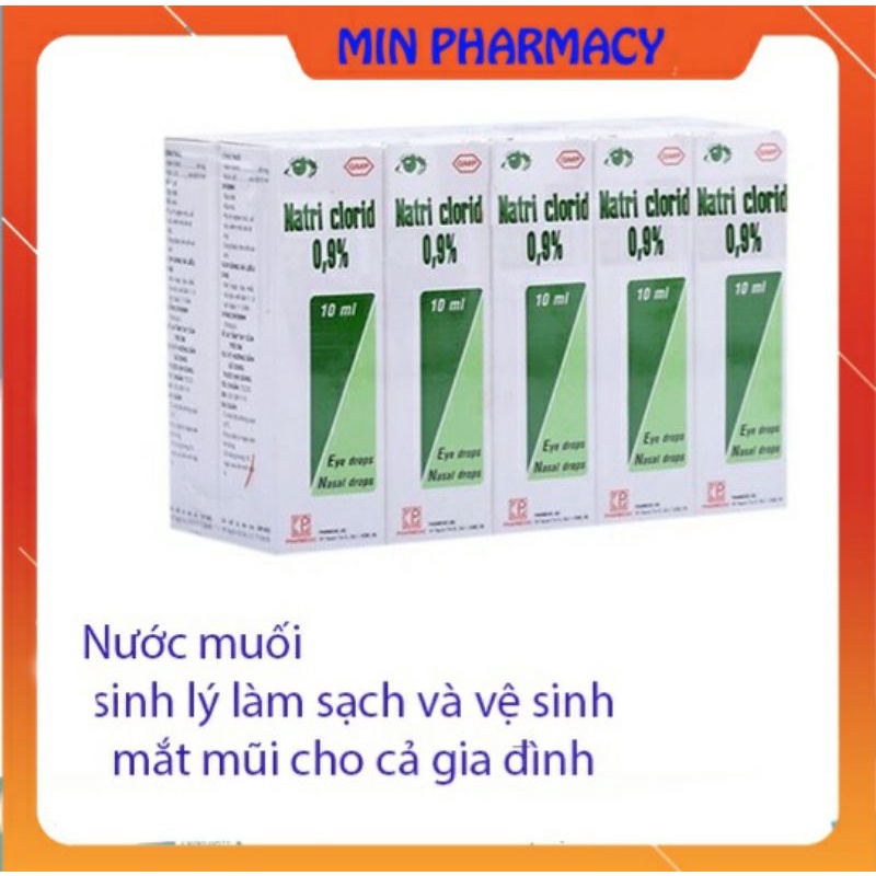 Combo 10 lọ Nước Muối Sinh Lý Vệ Sinh Tai Mũi Họng Hồ Chí Minh