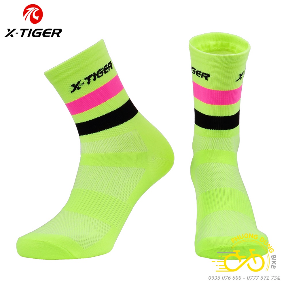 Tất  chân thể thao đi xe đạp X-TIGER