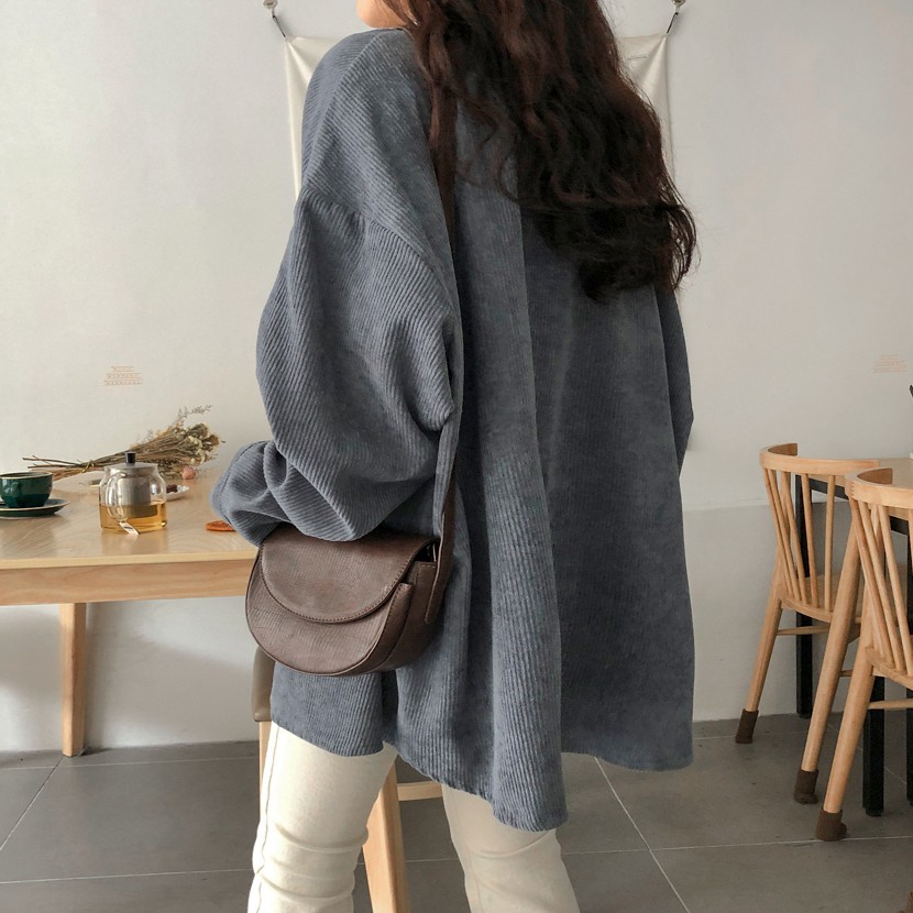 (A54) áo ulzzang nhung retro 3 màu | BigBuy360 - bigbuy360.vn