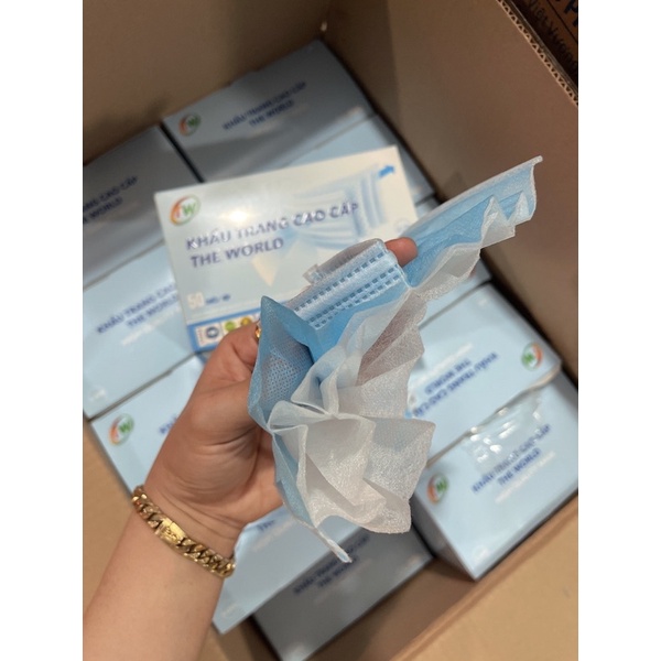 Thùng khâu trang 4 lớp 50 hộp