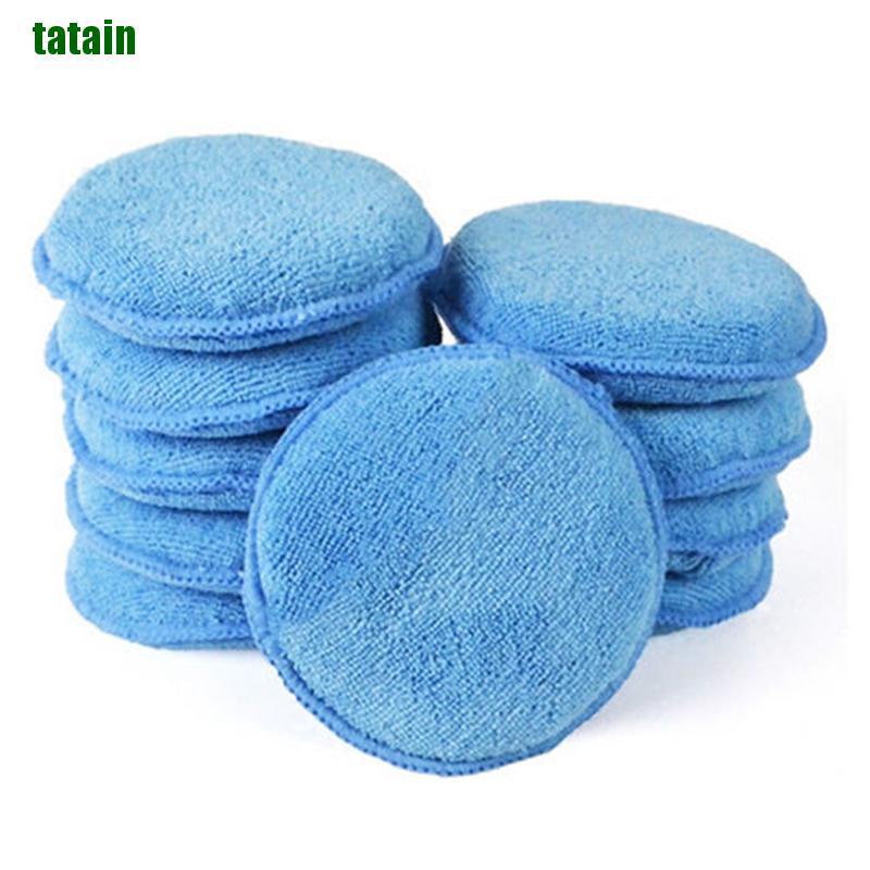 1 Miếng Mút Đánh Bóng Xe Hơi Bằng Sợi Micro