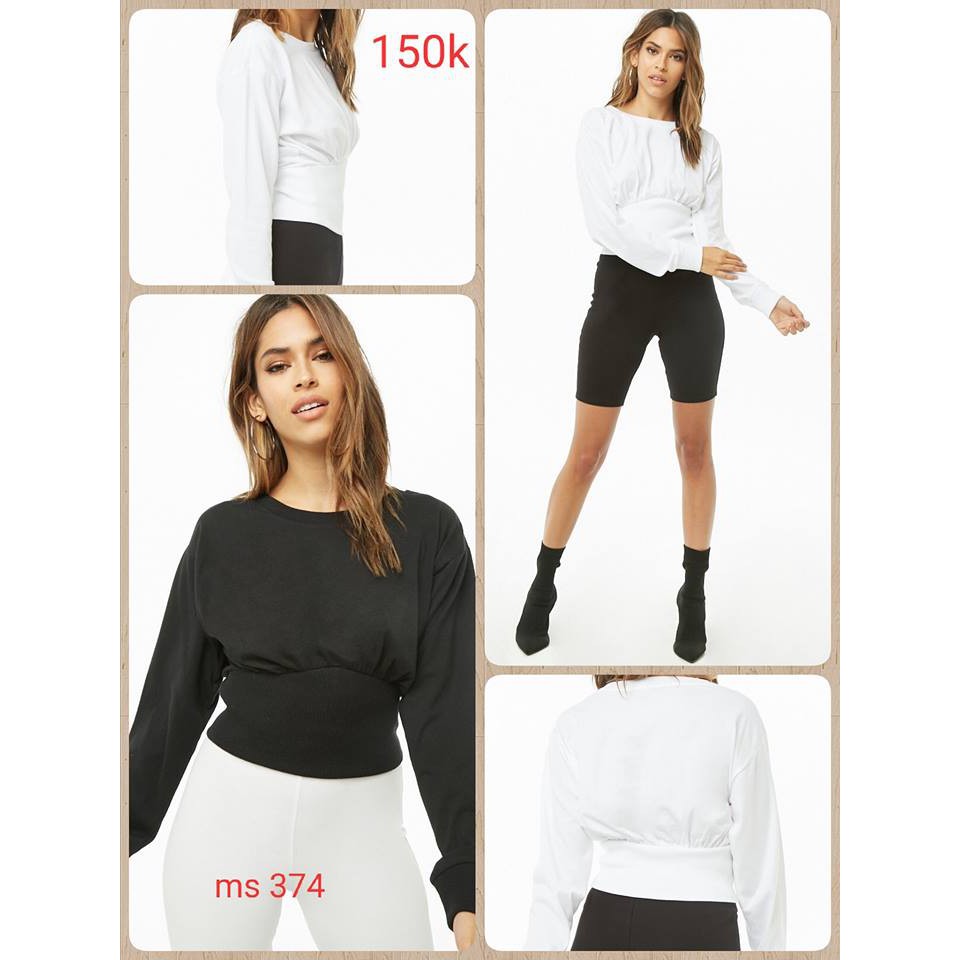 Áo croptop cánh dơi VNXK