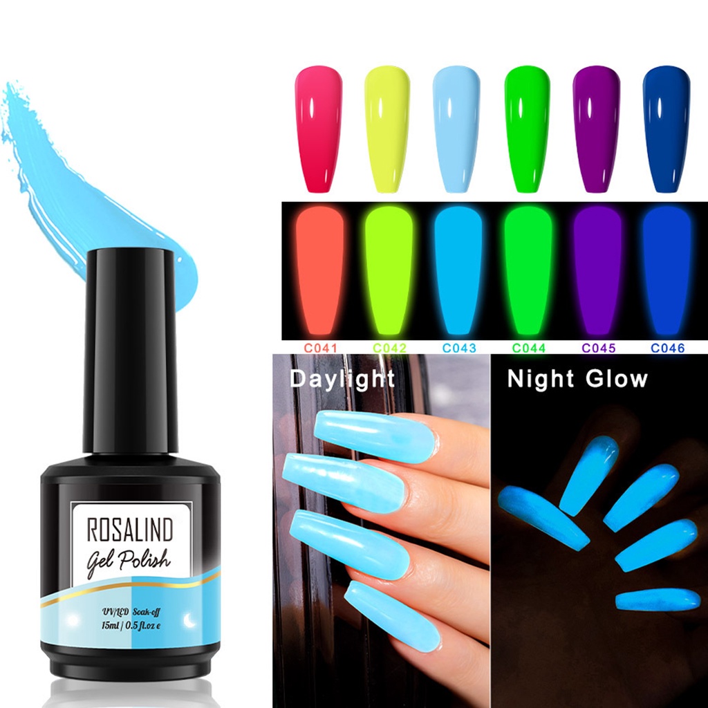 Gel Dạ Quang Siêu Nhẹ Dùng Để Trang Trí Móng Nghệ Thuật
