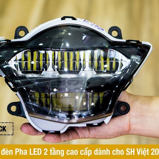 Cụm đèn pha Led 2 tầng cho SH 2012 -2016 125/150i (Chính hãng Zhipat)