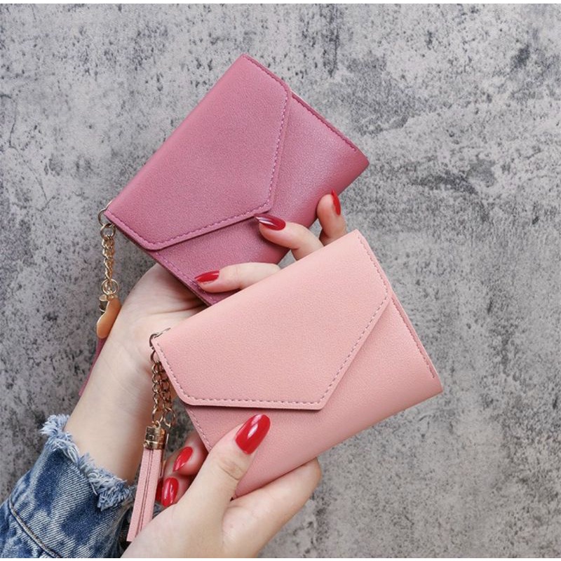 Ví nữ mini giá rẽ kiểu dáng bao thư đơn giản trẻ trung cực xinh