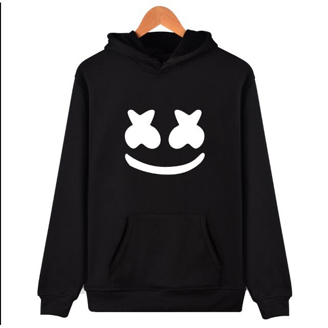 Áo Hoodie Cotton Plus Size Xxs-4Xl In Hình Marshmello