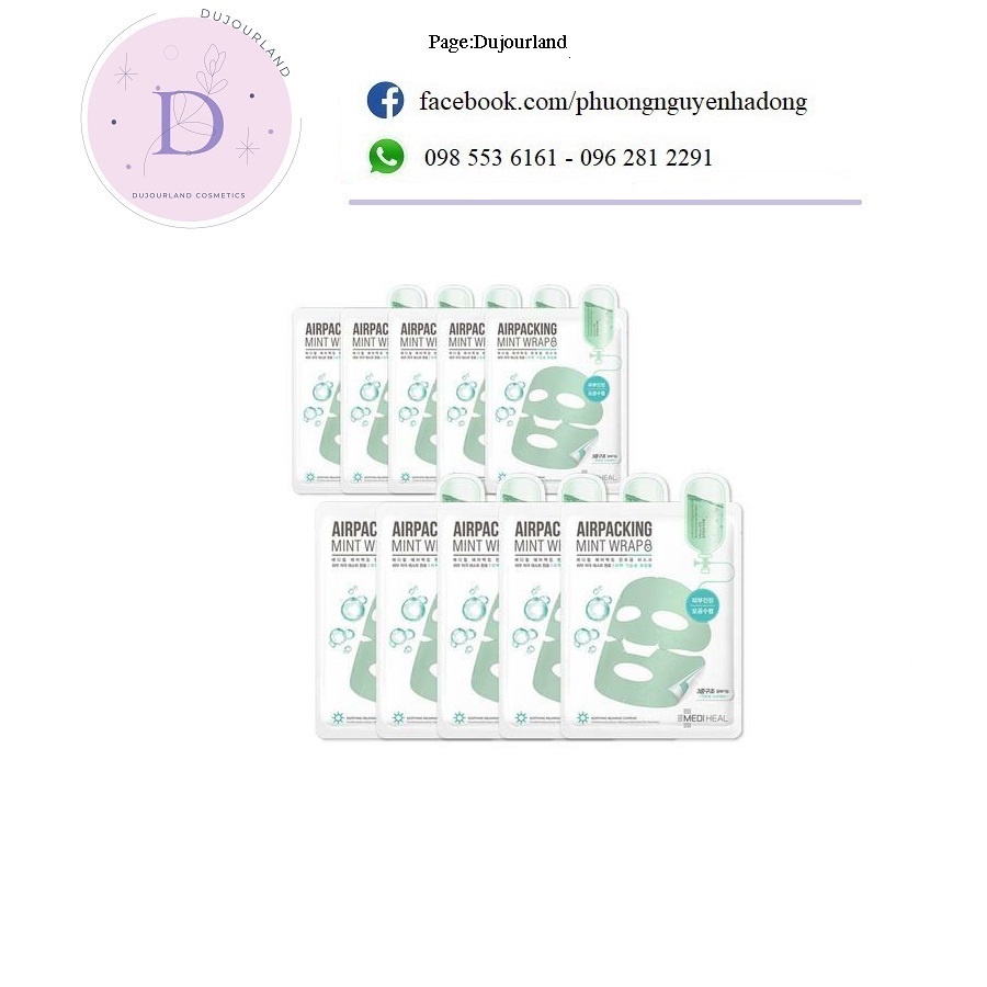 MẶT NẠ MEDIHEAL AIRPACKING MINT WRAP
