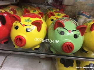 Heo đất gốm sứ Bát Tràng