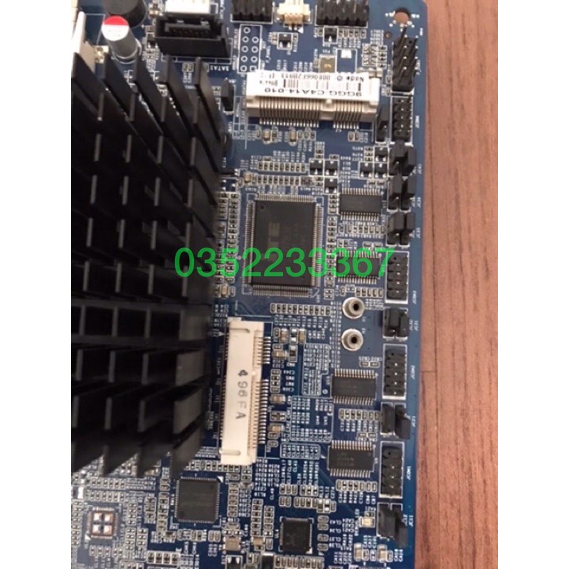 Main ITX, Audio 17*17cm, chíp dán D2550 1.86Ghz