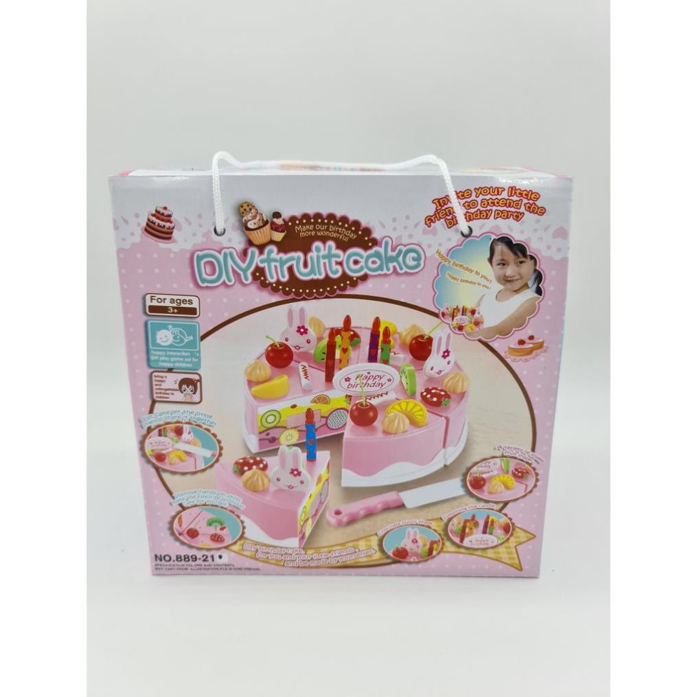 Ghép hình bánh sinh nhật - Gato fruit cake 37pcs SP535