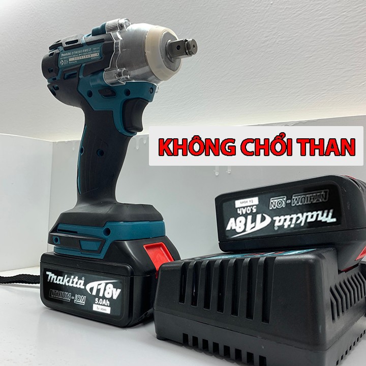 MÁY SIẾT BU LÔNG MAKITA 118V- KHÔNG CHỔI THAN kèm 6 phụ kiện