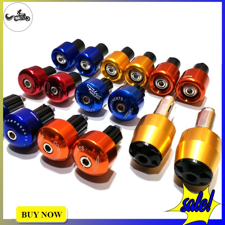 Cặp gù tay lái kiểu tròn rizoma cho xe máy từ nhôm CNC giúp cân bằng tay lái