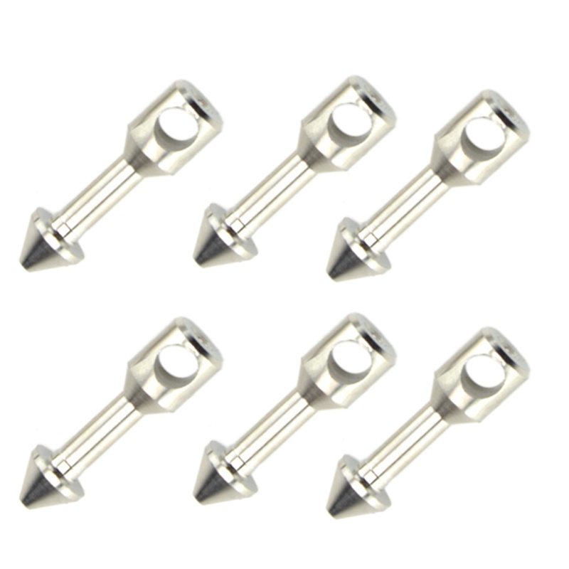 Set 6 Vòng Điều Ước Xương Cá Bằng Thép Không Gỉ Chuyên Dụng Cho Câu Cá Lê