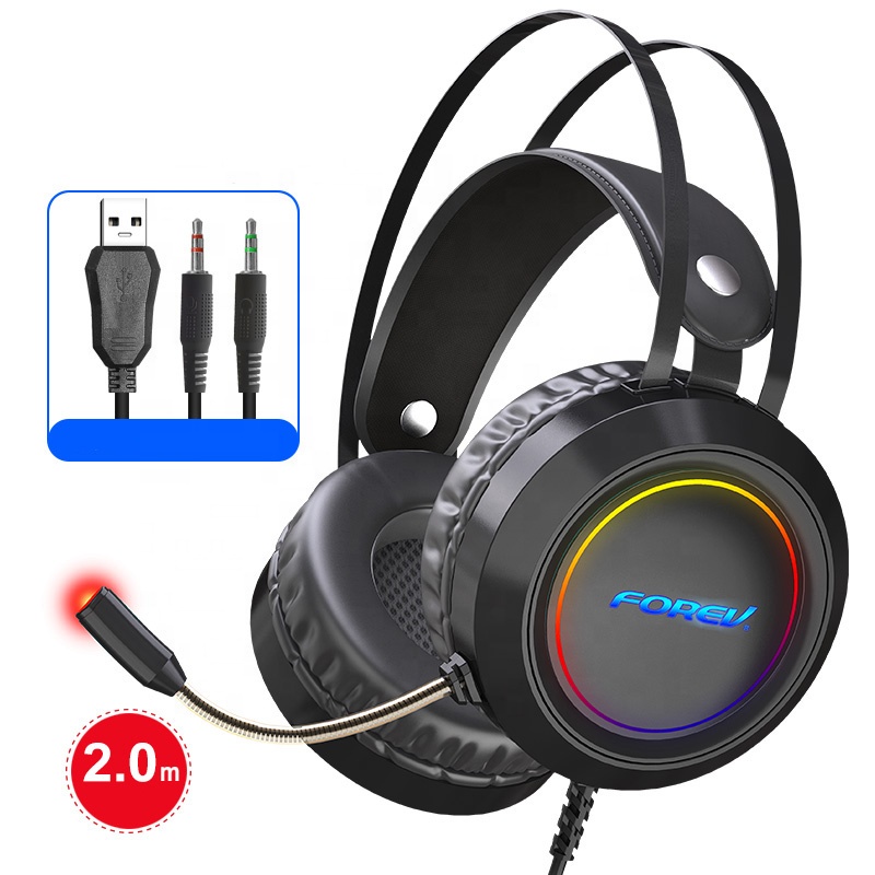 Tai Nghe Chụp Tai Gaming Có Dây Kết Led Siêu Ngầu FV_G95