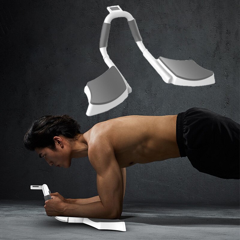 Dụng Cụ Tập Plank Giảm Mỡ Bụng Có Đồng Hồ Bấm Giờ