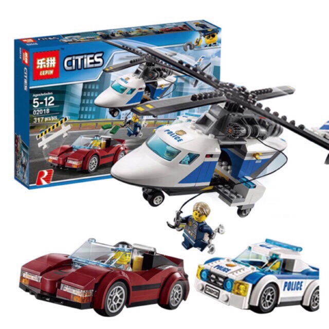 Lego cảnh sát rượt đuổi