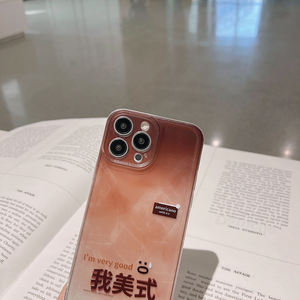 Ốp Điện Thoại TPU Silicone Màu Gradient Cho ốp iPhone 11 pro max X Xr Xs 7 8 14 Plus Se 2020 12 pro max 13