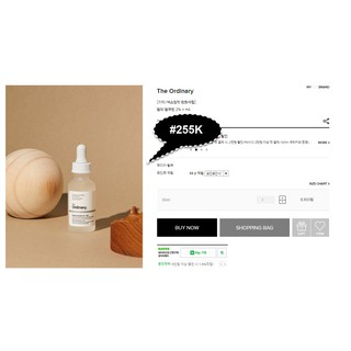 [SẴN -BILL MUA TẠI HÀN]Serum dưỡng trắng da The Ordinary Alpha Arbutin 2% + HA 30ml