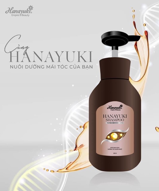 ❤️ FREESHIP❤️ Hanayuki - Chính hãng - Siêu dầu gội thảo dược hana 300ml