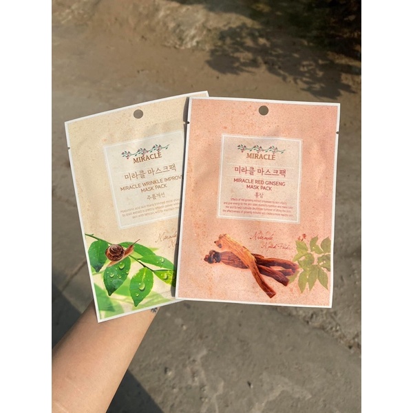 Mặt nạ chống lão hoá miracle (190k)