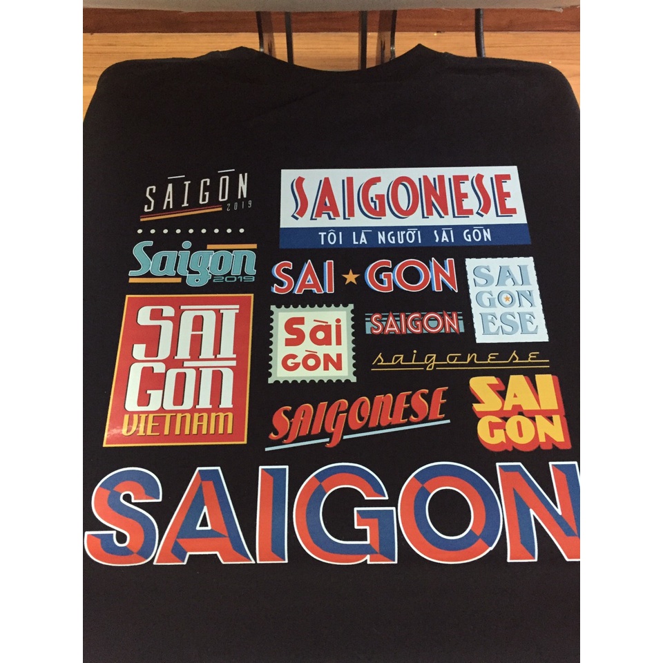 ÁO THUN SÀI GÒN VINTAGE IN ĐẸP OVERSIZED